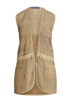 Ralph Lauren Collection Tabetha gilet - Brown