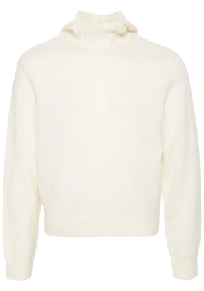Charles Jeffrey Loverboy roll-neck wide-sleeves jumper - Neutrals
