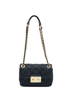 Michael Kors quilted chain shoulder bag - Blue