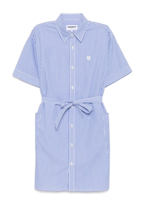 CHOCOOLATE striped shirt dress - Blue