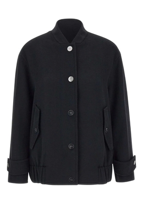 LIU JO felted bomber jacket - Black