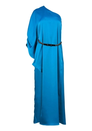 SIMONA CORSELLINI asymmetric dress - Blue