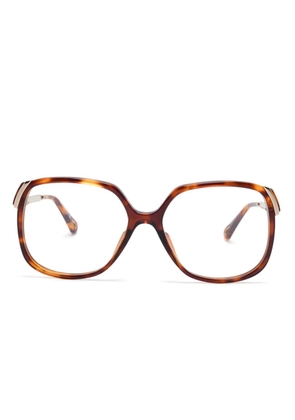 Chloé Eyewear square-frame glasses - Brown