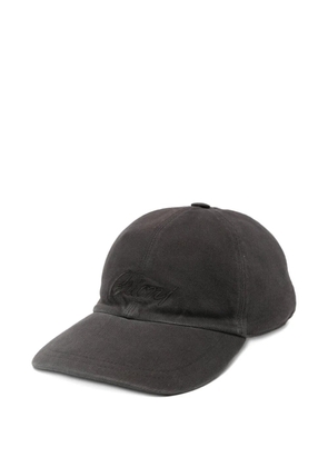 Brioni logo-embroidered baseball cap - Brown