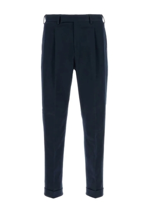 PT Torino pleated-cuffed trousers - Blue