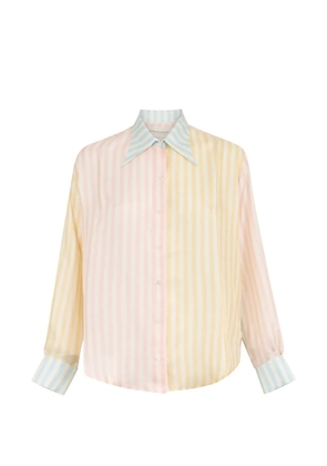 La Prestic Ouiston Brooks striped shirt - Pink