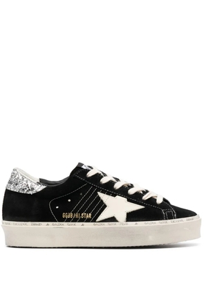 Golden Goose Hi Star glitter suede sneakers - Black