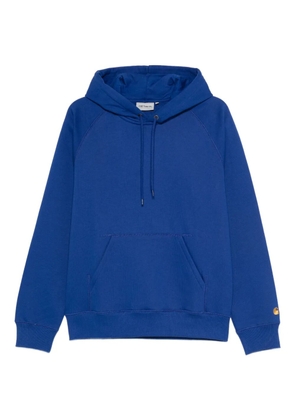 Carhartt WIP logo-embroidered hoodie - Blue