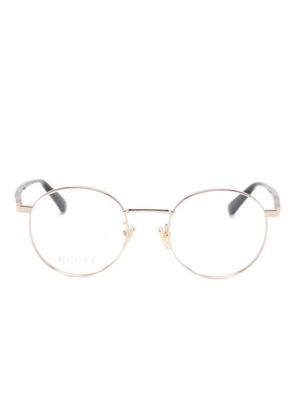 Gucci Eyewear round-frame glasses - Gold