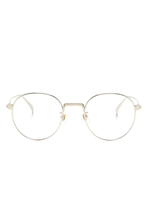 Dunhill round-frame glasses - Gold