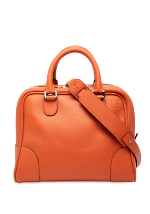 Loewe Pre-Owned 2014 Medium Leather Amazona 75 satchel - Orange