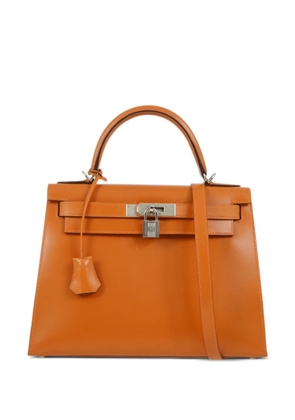 Hermès Pre-Owned 2004 Kelly 28 Sellier two-way handbag - Orange