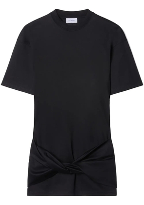 Off-White Arrow Twisted T-Shirt dress - Black
