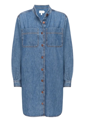 FRAME cotton shirt dress - Blue