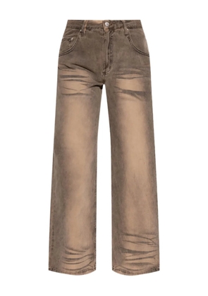 MISBHV logo-patch jeans - Brown