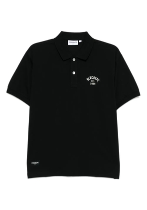CHOCOOLATE logo-printed polo shirt - Black