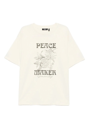 FIVE CM graphic-print T-shirt - Yellow