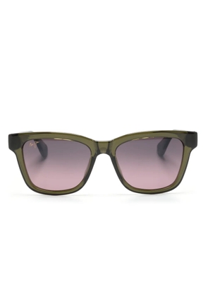Maui Jim Hanohano square-frame sunglasses - Green