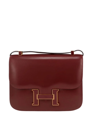Hermès Pre-Owned 1982 Constance leather crossbody bag - Red