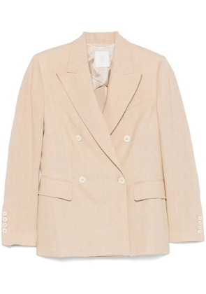 Eleventy linen blazer - Neutrals