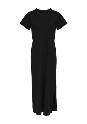 MM6 Maison Margiela short-sleeve midi dress - Black