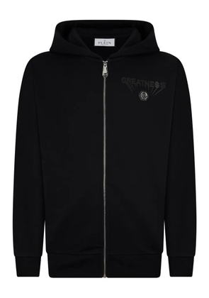 Philipp Plein zip hoodie - Black