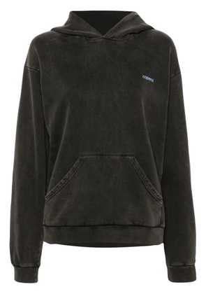 Coperni Washed Horn hoodie - Black