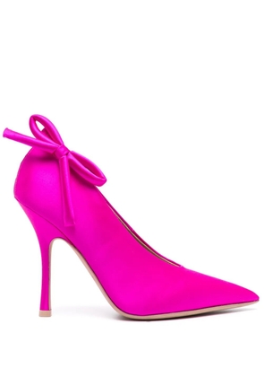 Valentino Garavani Nite-Out 110mm satin pumps - Pink