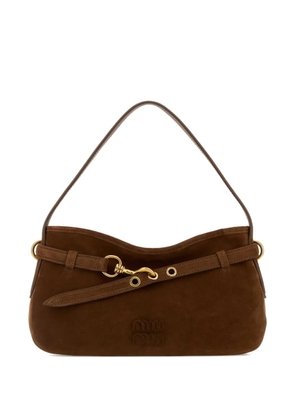 Miu Miu small Aventure tote bag - Brown