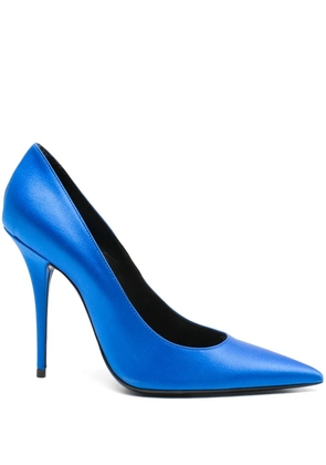 Saint Laurent Pre-Owned 110mm Marylin pumps - Blue
