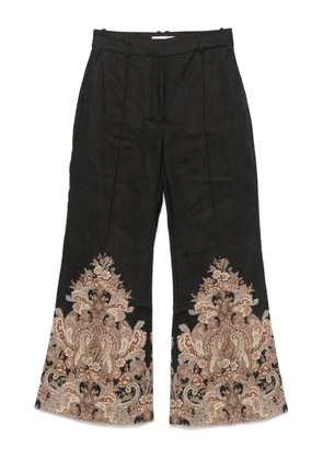 ZIMMERMANN Dawning trousers - Black