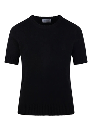 BeYou short-sleeve round-neck jumper - Black