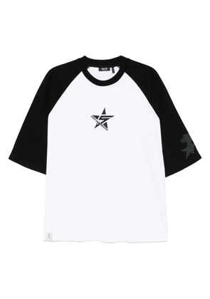 FIVE CM embroidered T-shirt - Black