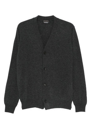 Dell'oglio buttoned V-neck cardigan - Grey