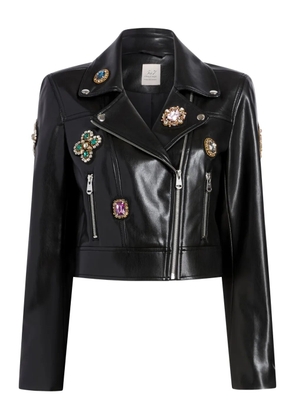 Cinq A Sept Baroque patches genevieve jacket - Black