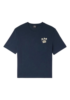 A.P.C. graphic T-shirt - Blue