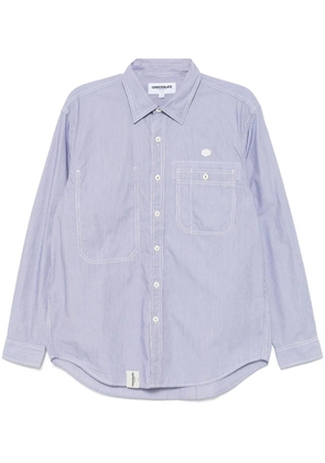 CHOCOOLATE striped shirt - Black