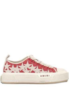 AMIRI Stars Court platform sneakers - Red