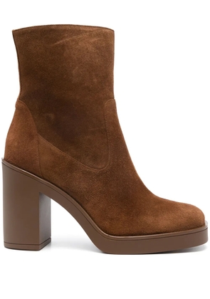 Stuart Weitzman 80mm Bethenny boots - Brown