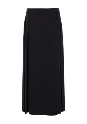 TOTEME belt-loop midi skirt - Black