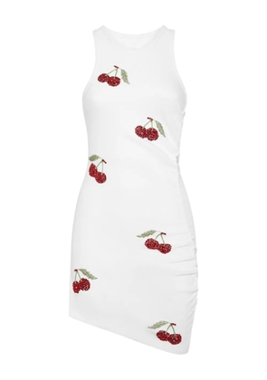 Philipp Plein crystal-embellished dress - White