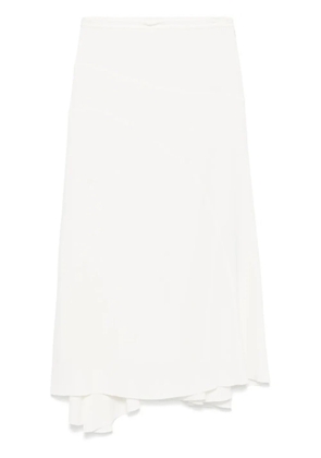 Victoria Beckham panelled skirt - White