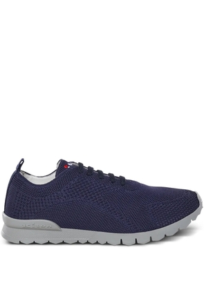 Kiton textured sneakers - Blue