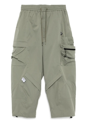Musium Div. drawstring cargo trousers - Green