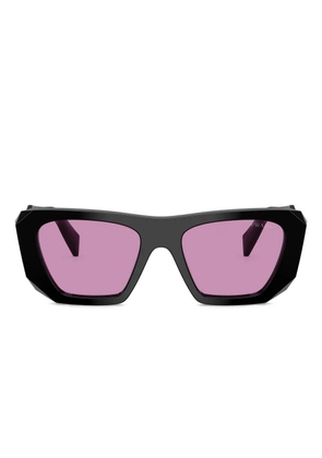 Prada Eyewear Symbole geometric-frame sunglasses - Black