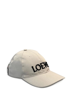 LOEWE Louis Wain logo-detail baseball cap - Neutrals