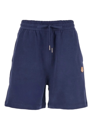 Moncler x Gilga Farm by Donald Glover drawstring patch-pocket shorts - Blue