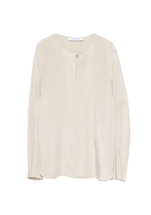 Max Mara long-sleeve blouse - Neutrals