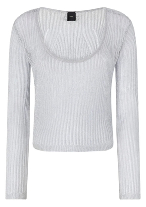 PINKO ribbed top - Grey