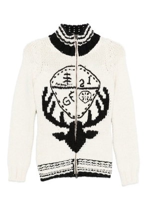 Gianfranco Ferré Pre-Owned 1990s knitted sweater - White